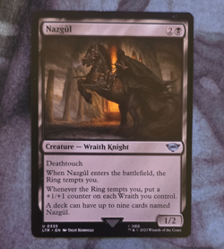 Wizards of the Coast Nazgul 0335 Uncommon Creature Black English 2023 - Image 1