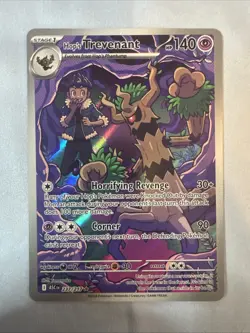 Hop’s Trevenant- 237/217 - Ascended Heroes - Illustration Rare - Pokemon - NM - Image 1
