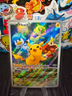 Pikachu 027 - SVP - Black Star Promo - Pokemon TCG - NM - Image 1