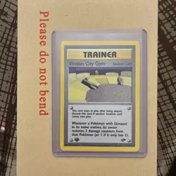 Pokemon: Gym Challenge 1st Edition Uncommon: Viridian City Gym 123/132 - LP - Image 1