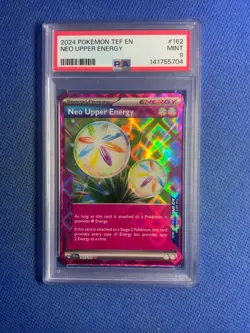 2024 Pokemon TEF EN Neo Upper Energy ACE SPEC #162 PSA 9 - Image 1
