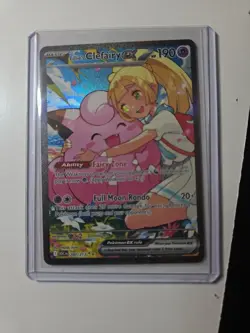 Pokemon TCG Lillie's Clefairy ex 280/217 ASC Ascended Heroes Secret Rare Holo EN - Image 1