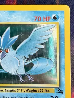Articuno NM LP Unlimited Fossil Holo Rare 2 Pokemon Vintage WoTC Wizards 1999 - Image 4