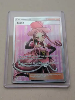 Pokemon TCG Dana 173/181 SM-Team Up Ultra Rare Full Art Holo Trainer - Image 1