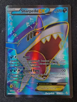Sharpedo EX - 152/160 - Pokemon Primal Clash XY Full Art Ultra Rare TCG - Image 1