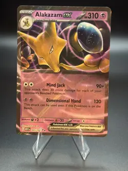 Pokemon 151 English Alakazam Ex 65/165 - Image 1