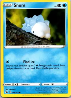 Snom 084/264 - SWSH08: Fusion Strike Pokemon NM - Image 1