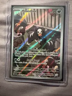 Houndour 204/197 Obsidian Flames Illustration Rare Pokemon TCG - Image 1