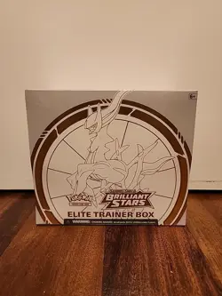Pokemon TCG: Sword & Shield Brilliant Stars ETB (Elite Trainer Box) - NEW SEALED - Image 1