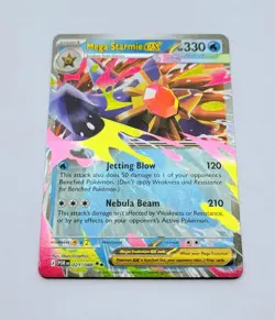 Pokemon Mega Starmie EX Holo 021/088 Mega Evolutions Rare 330 - Image 2