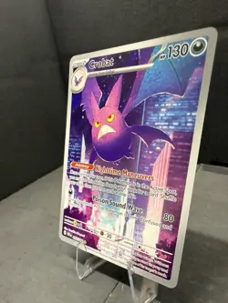 Crobat 093/086 Me04: Chaos Rising Holo Illustration Rare Pokemon Pack Fresh A+ - Image 3