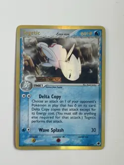 Pokemon TCG Togetic Delta Species 11/101 Dragon Frontiers Reverse Holo Stamp - Image 1
