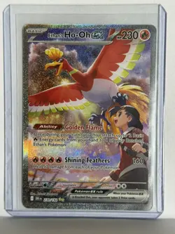 Pokemon Destined Rivals - Ethan's Ho-Oh EX SIR - 230/182 - Image 1