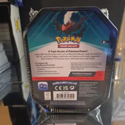 Pokemon TCG - DARKRAI Triple Whammy Collector's Tin - BRAND NEW Factory Sealed - Image 2