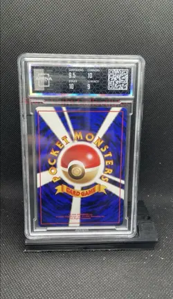 1996 Pokemon Japanese Basic Base Set #113 Chansey Holo Rare Arena Club 9.5 MINT+ - Image 4