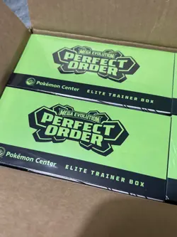 4x Pokemon Perfect Order Pokemon Center ETB | OPENED CASE 📦 - Image 2