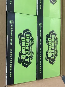 4x Pokemon Perfect Order Pokemon Center ETB | OPENED CASE 📦 - Image 3