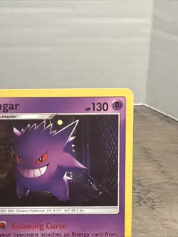 Gengar Holo Rare 130 HP SM-Crimson Invasion 38/111 Pokemon TCG English - Image 4