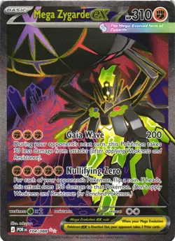 MEGA ZYGARDE EX 104/088 ULTRA RARE PERFECT ORDER POKEMON NEAR MINT - Image 2