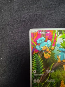 Pokemon TCG English Panpour 101/086 SV Black Bolt Holo Full Art Illustration - Image 2