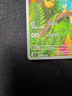 Pokemon TCG English Panpour 101/086 SV Black Bolt Holo Full Art Illustration - Image 4