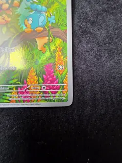 Pokemon TCG English Panpour 101/086 SV Black Bolt Holo Full Art Illustration - Image 5