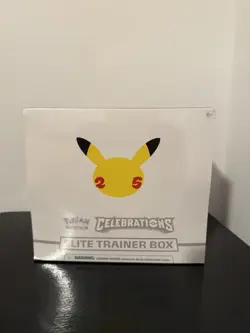 Pokemon TCG 25th Anniversary Celebrations Elite Trainer Box Factory Sealed - Image 1