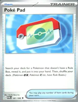 Poke Pad 081/088 Uncommon Perfect Order Pokemon Near Mint - Image 1