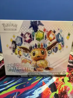 Pokemon TCG Prismatic Evolutions ETB Elite Trainer Box New Factory Sealed S&V - Image 1