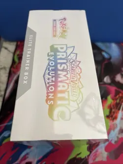 Pokemon TCG Prismatic Evolutions ETB Elite Trainer Box New Factory Sealed S&V - Image 5