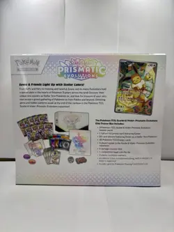 Prismatic Evolutions Elite Trainer Box New Factory Sealed ETB Pokemon TCG - Image 2