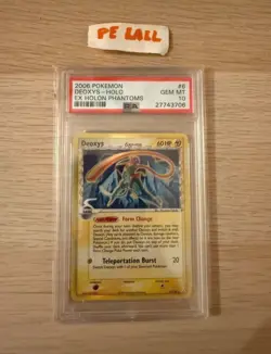 Deoxys 6/110 Holo - Ex Phantoms Holon - PSA 10 Gem Mint - Carte Pokemon Bloc Ex - Image 1