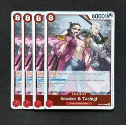 One Piece Smoker & Tashigi R Foil EB04-003 Playset (x4) - Image 1
