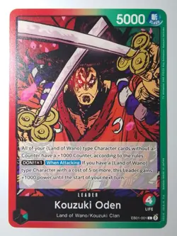Kouzuki Oden L EB01-001 One Piece - Image 1