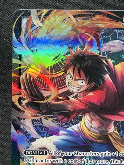 CARD ONE PIECE TCG - Monkey D Luffy ST14 001 Leader Alt art NEAR MINT English - Image 2