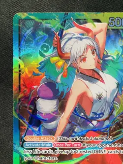 One Piece Card TCG - Yamato (OP06-022) Leader NEAR MINT English - Image 2