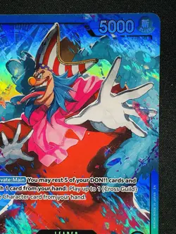One Piece Card TCG - Buggy (OP09-042) Leader NEAR MINT English - Image 3
