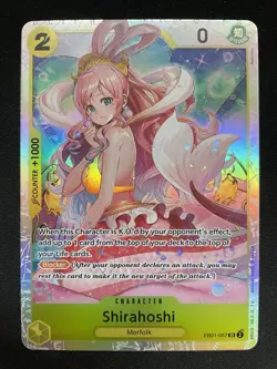 Card One Piece EB01-057 Shirahoshi SR English NEAR MINT - Image 1