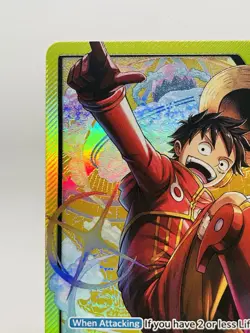 CARD ONE PIECE TCG - Monkey D Luffy Leader Alt Art Mint English Egghead - Image 2