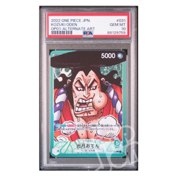 One Piece Card Kozuki Oden OP01-031 OP01 Alternative Art JP - PSA 10 GEM MT - Image 1