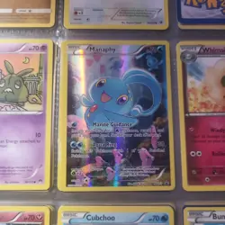 Pokemon TCG Manaphy (Black Star Promo XY113) Full Art Holo MP - Image 1