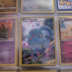 Pokemon TCG Manaphy (Black Star Promo XY113) Full Art Holo MP - Image 2