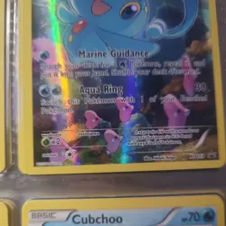 Pokemon TCG Manaphy (Black Star Promo XY113) Full Art Holo MP - Image 3