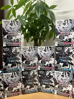 13x Pokemon TCG Black Bolt and White Flare Booster Bundle New & Sealed Fast Ship - Image 2