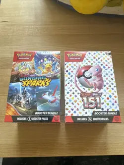 Pokemon 151 And Surging Sparks Booster Bundles!! Sealed/New. Fast Shipping! - Image 1
