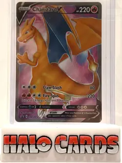 PACK FRESH Charizard V ULTRA RARE PROMO Pokemon SWSH050 Champion's Path Holo H - Image 1
