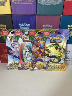 2015 Pokemon TCG New Sealed XY Roaring Skies Sleeved Blister Booster (1 Pack) - Image 1