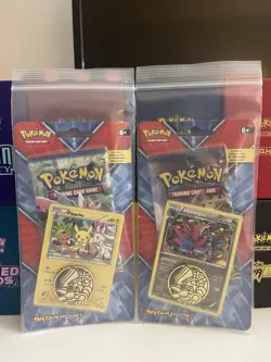 Pokemon TCG Breakpoint Checklane Blister Set Hydreigon & Pikachu Promo XY95 - Image 1