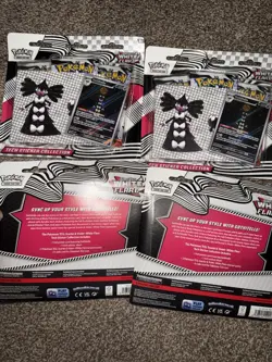 Lot Of 4 The Pokemon TCG Scarlet & Violet White Flare Tech Sticker Collection - Image 2