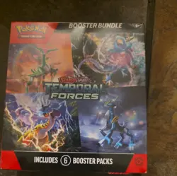 Pokemon: Scarlet & Violet Temporal Forces Sealed Booster Bundle (6 Packs) - Image 1